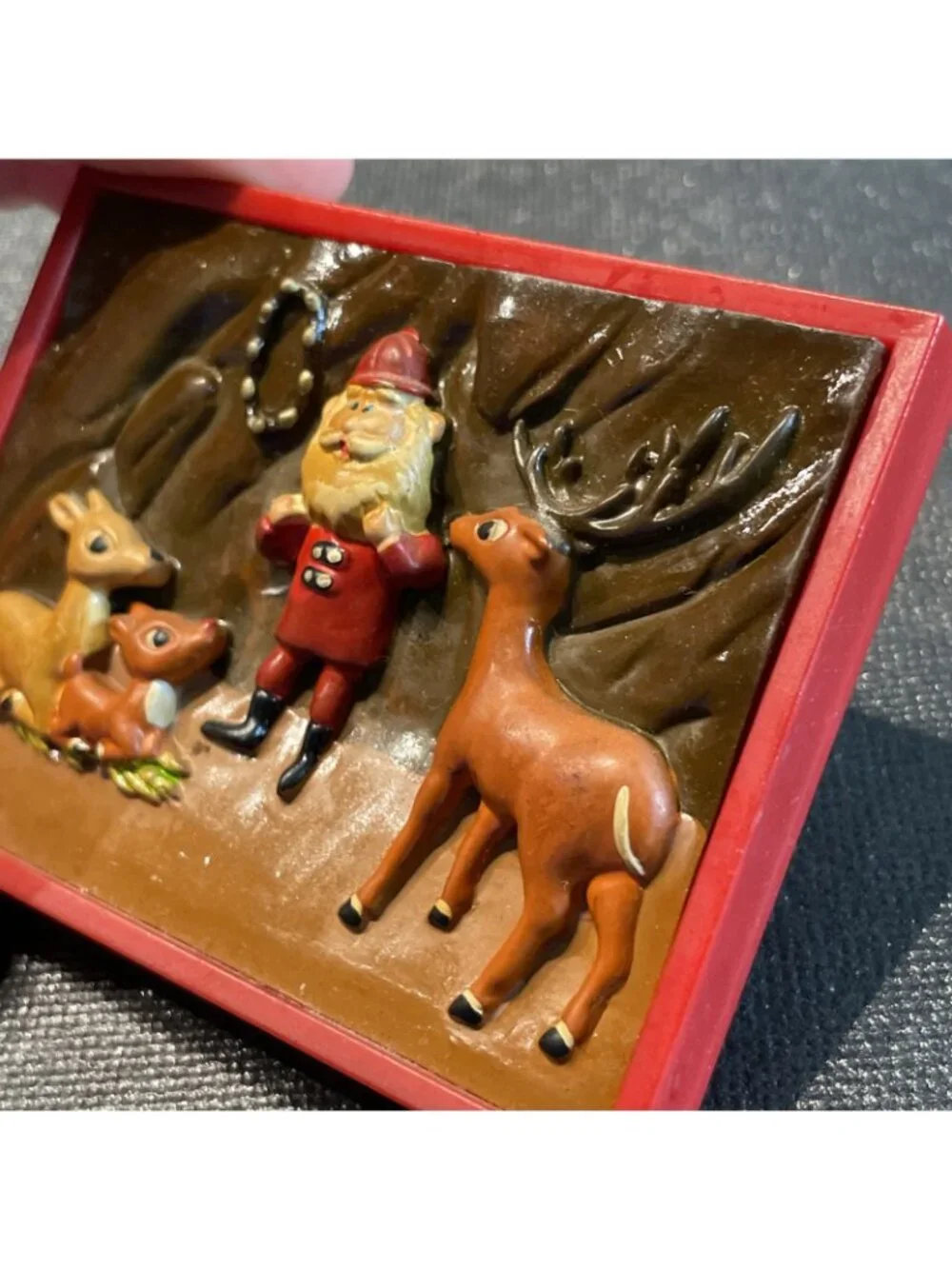 Vintage Rudolph Island of Misfit Toys Refrigerator Magnet Christmas